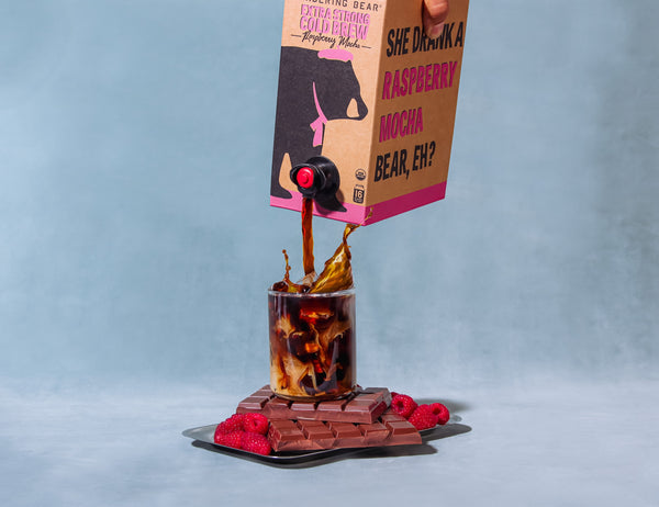 Organic Raspberry Mocha Cold Brew on Tap (96 oz)