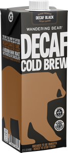 32oz Cold Brew Carton (Bundle Unit) - Decaf Black