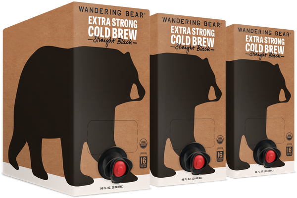 Organic Cold Brew On Tap (96 oz) - Straight Black