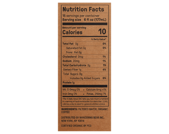 Cold Brew On Tap (3 Boxes 96oz) - Straight Black