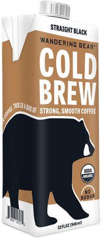 32oz Cold Brew Carton (Bundle Unit) - Straight Black