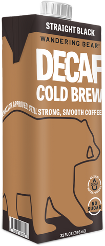 32oz Cold Brew Carton (Bundle Unit) - Decaf Black
