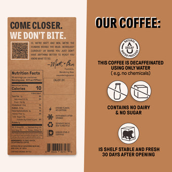 Cold Brew On Tap (96 oz) - Decaf Black