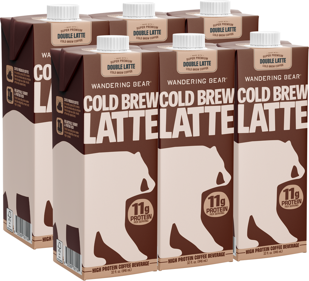 Extra Strong Black Organic Cold Brew Cartons (32 oz)