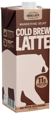 32oz Cold Brew Carton (Bundle Unit) - Double Latte - 3 Carton Bundle Price