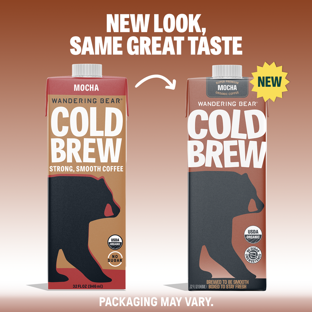 Cold Brew Coffee (32oz Cartons) - Mocha