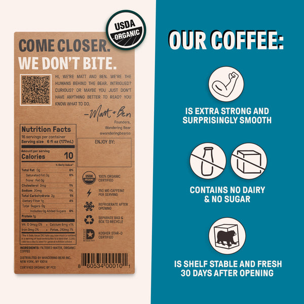 TEST Cold Brew On Tap (96 oz) - Vanilla