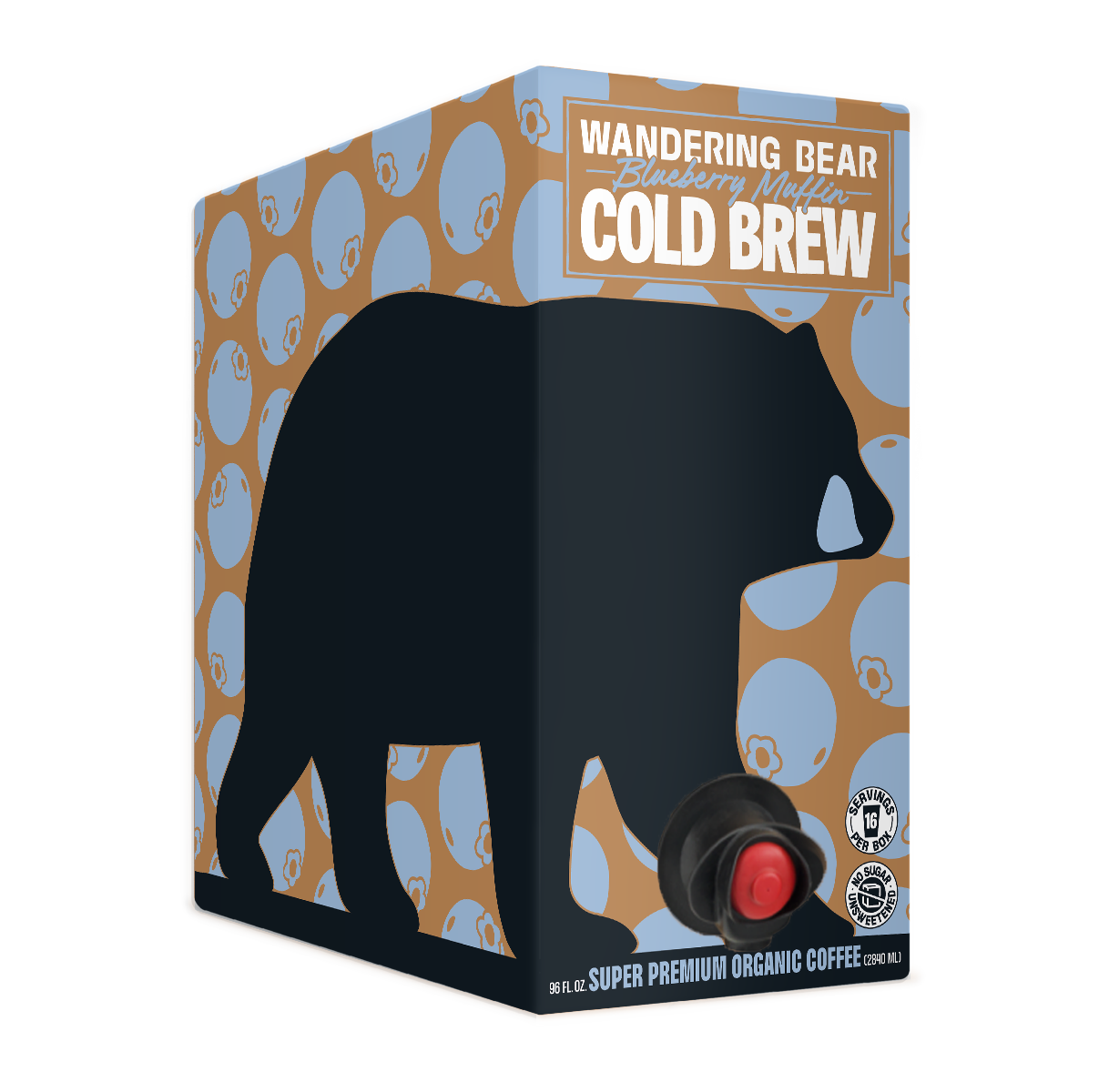 Cold Brew On Tap (96 oz) - Blueberry Muffin