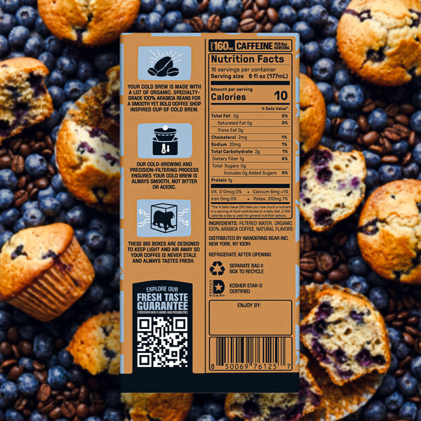 Cold Brew On Tap (96 oz) - Blueberry Muffin thumbnail 5