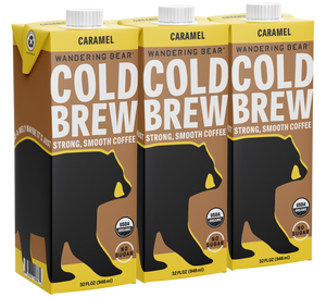 Cold Brew Coffee (32oz Cartons) - Caramel