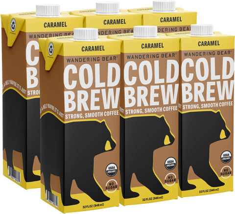 Cold Brew Coffee (32oz Cartons) - Caramel