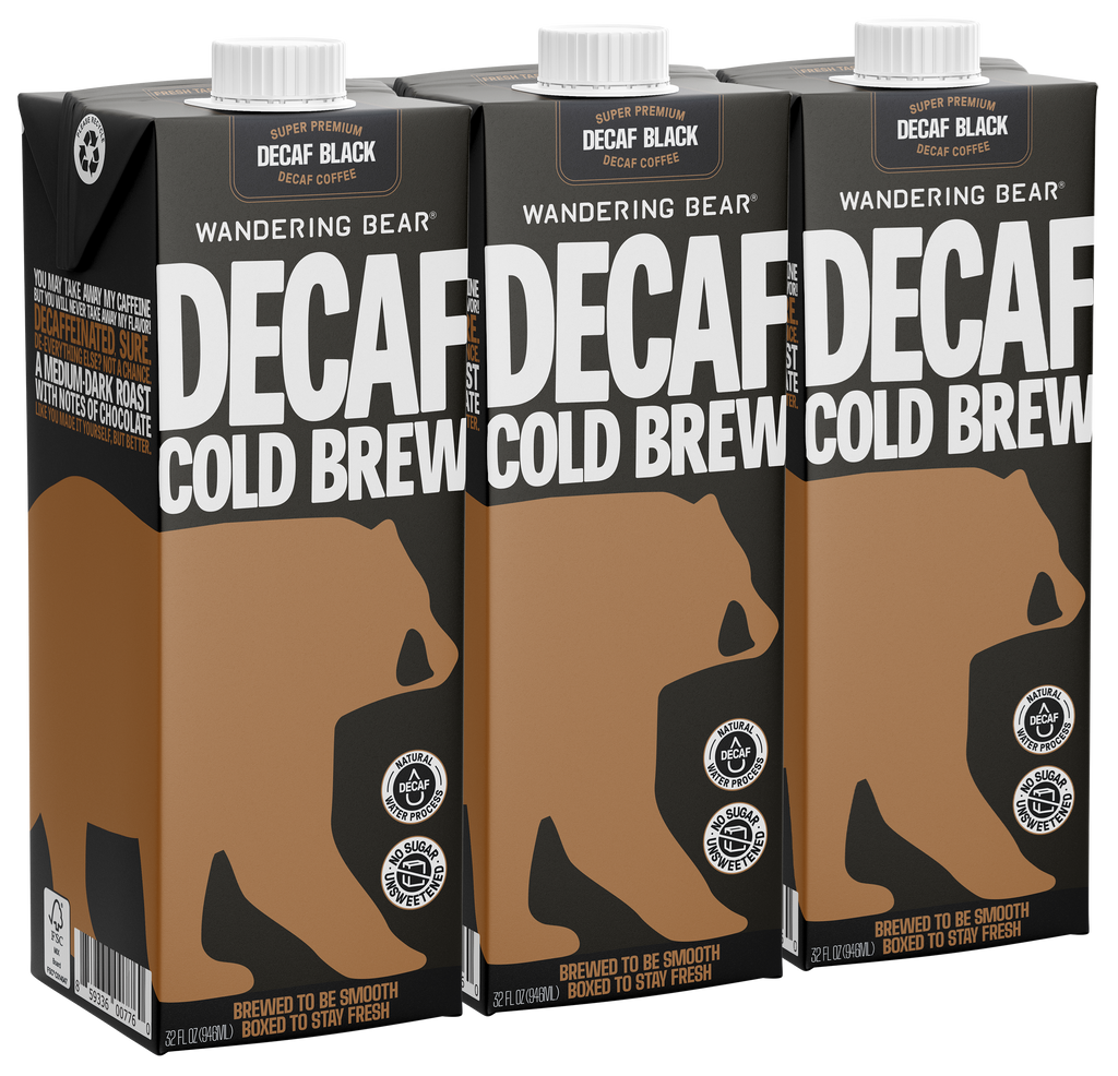 Cold Brew Coffee (32oz Cartons) - Decaf