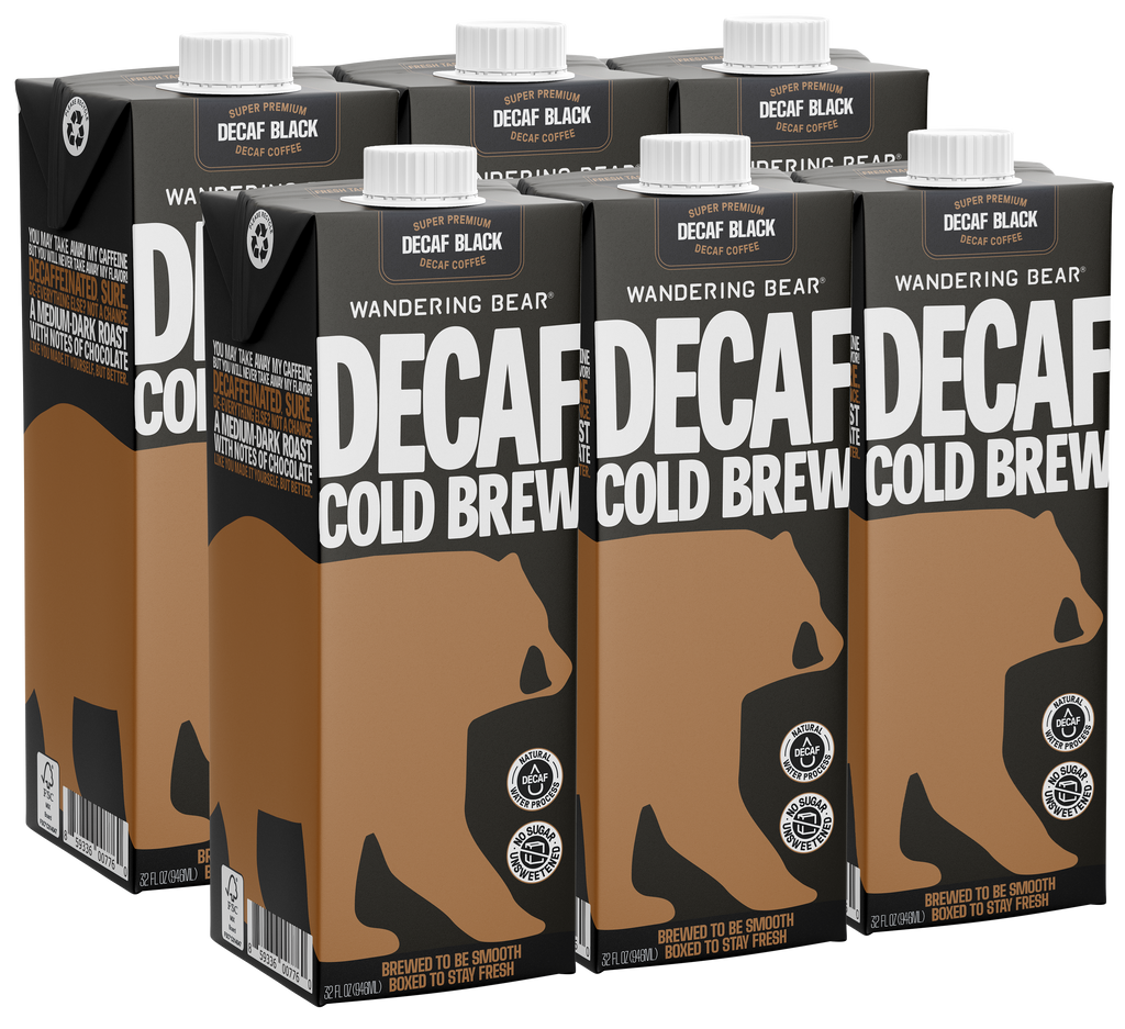 Cold Brew Coffee (32oz Cartons) - Decaf