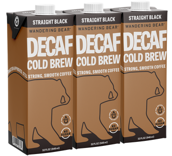 Cold Brew Coffee Single Flavor 3-Packs (3 x 32oz cartons)
