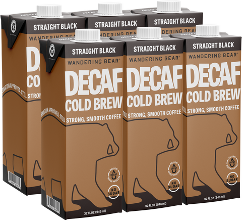 Cold Brew Coffee (32oz Cartons) - Decaf