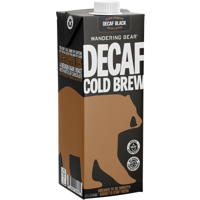 32oz Cold Brew Carton (Bundle Unit) - Decaf Black - 3 Carton Bundle Price