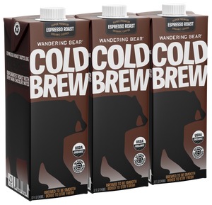 Cold Brew Coffee (32oz Cartons) - Espresso Roast