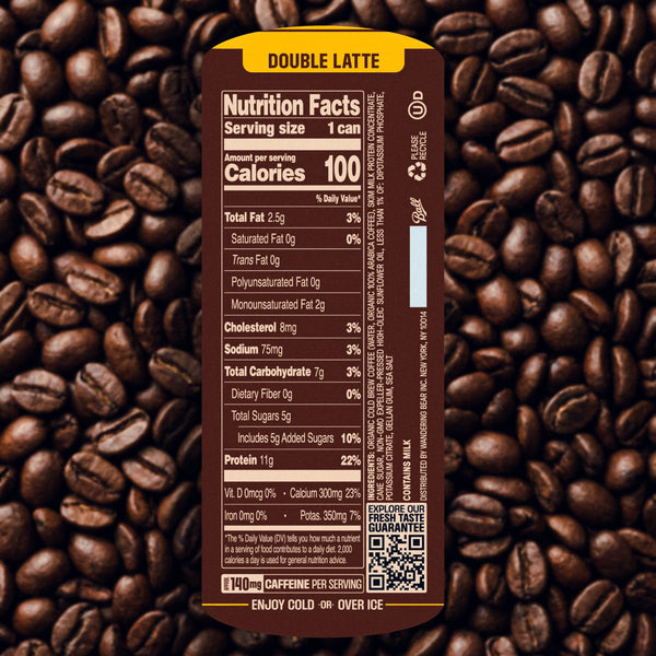 Cold Brew Latte (8 oz) - Double Latte thumbnail 5