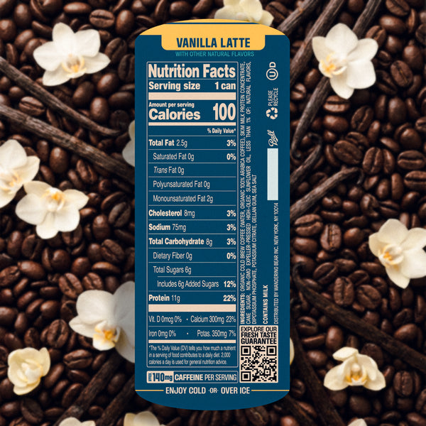 Cold Brew Latte (8 oz) - Vanilla thumbnail 5