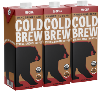 Cold Brew Coffee Single Flavor 3-Packs (3 x 32oz cartons)