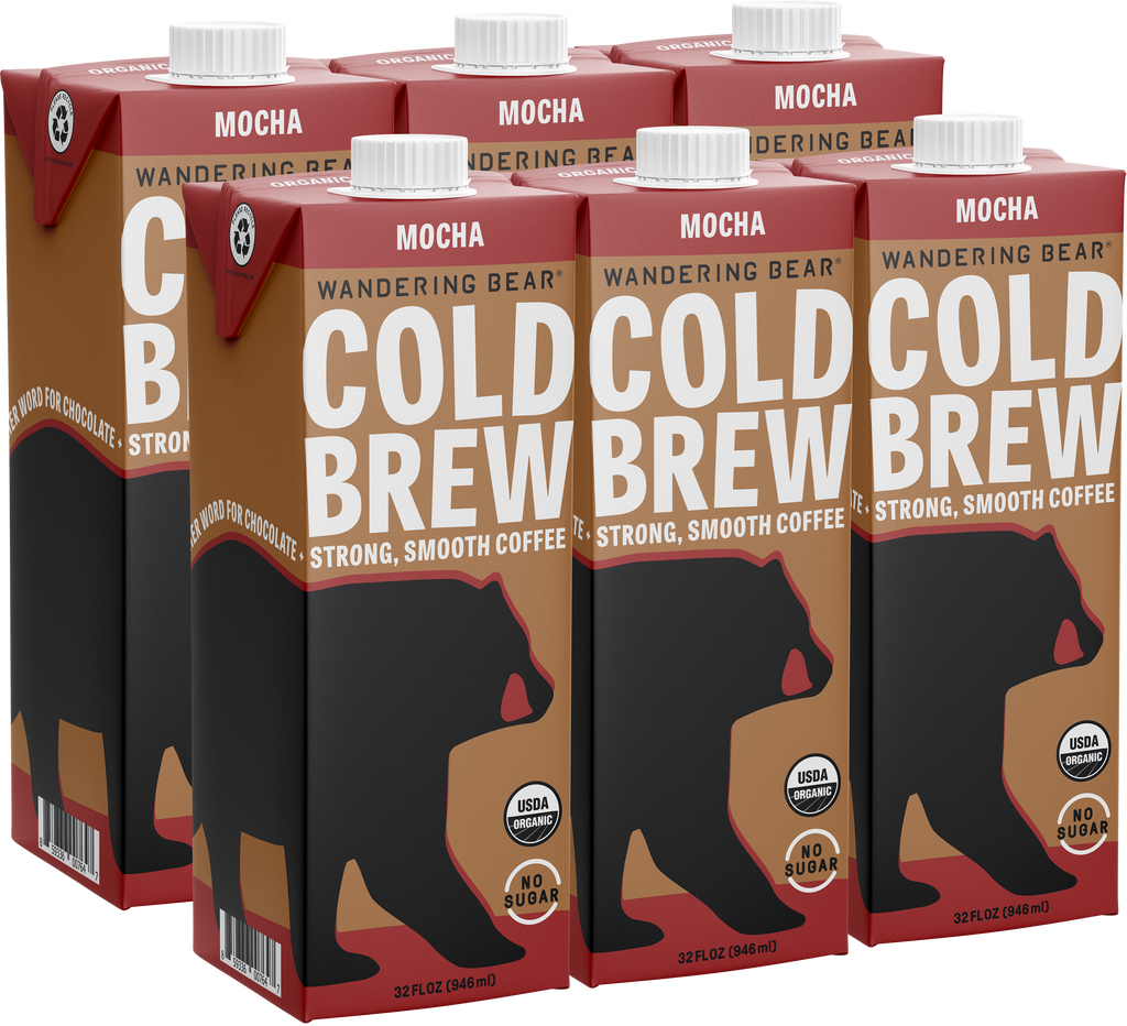 Cold Brew Coffee (32oz Cartons) - Mocha