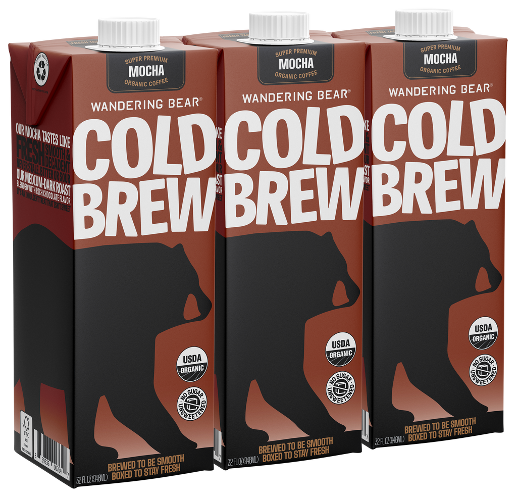 Cold Brew Coffee (32oz Cartons) - Mocha