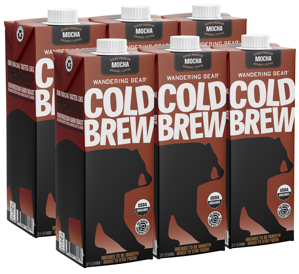 Cold Brew Coffee (32oz Cartons) - Mocha