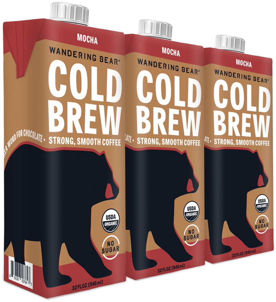 Cold Brew Coffee Single Flavor 3-Packs (3 x 32oz cartons)