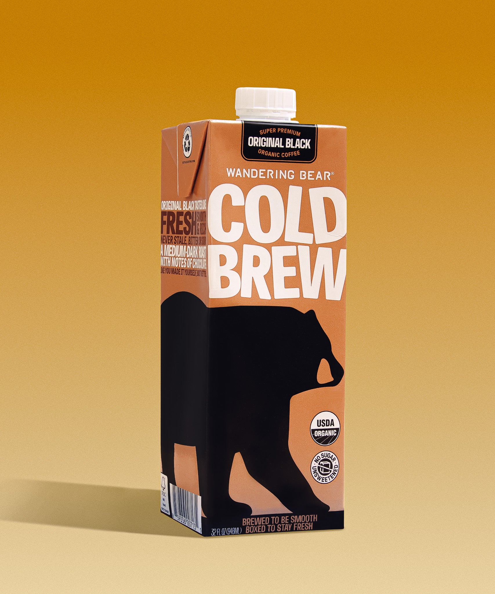 Cold Brew On Tap (96 oz) - Caramel - Wandering Bear Coffee