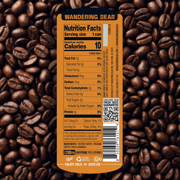 Original Black Cold Brew Cans (8 oz) thumbnail 5
