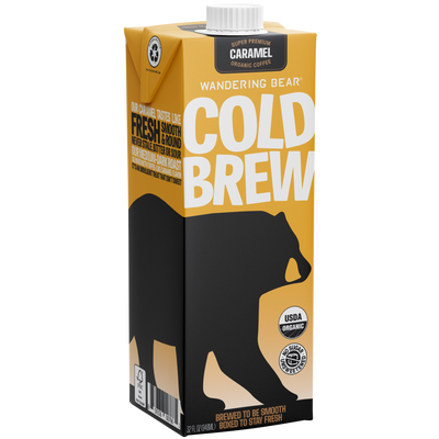 32oz Cold Brew Carton (Bundle Unit) - Caramel - 3 Carton Bundle Price