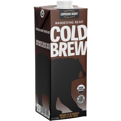 32oz Cold Brew Carton (Bundle Unit) - Espresso Roast - 3 Carton Bundle Price