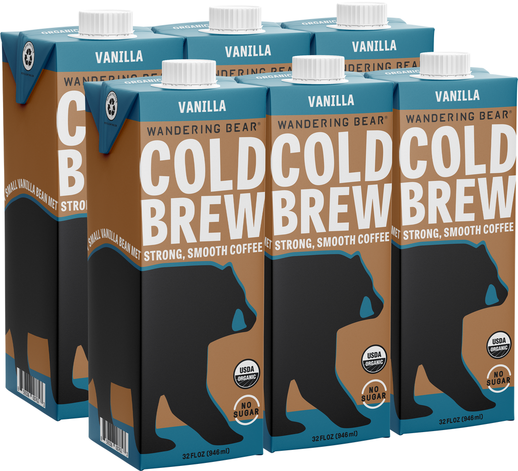 Cold Brew Coffee (32oz Cartons) - Vanilla