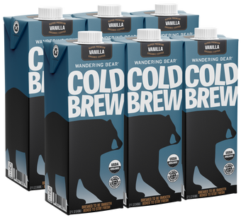 Cold Brew Coffee (32oz Cartons) - Vanilla