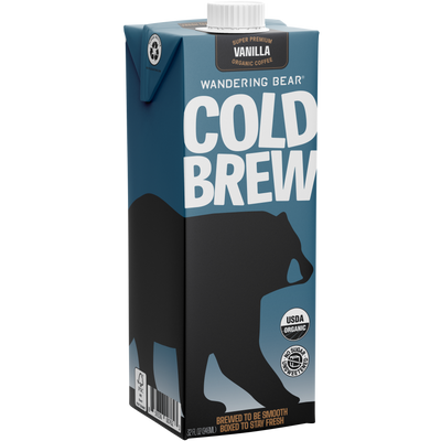 32oz Cold Brew Carton (Bundle Unit) - Vanilla - 3 Carton Bundle Price