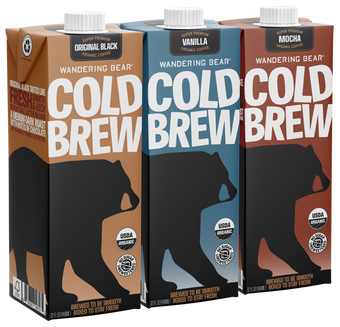 Bestsellers Cold Brew Variety Pack (3 Cartons 32oz)