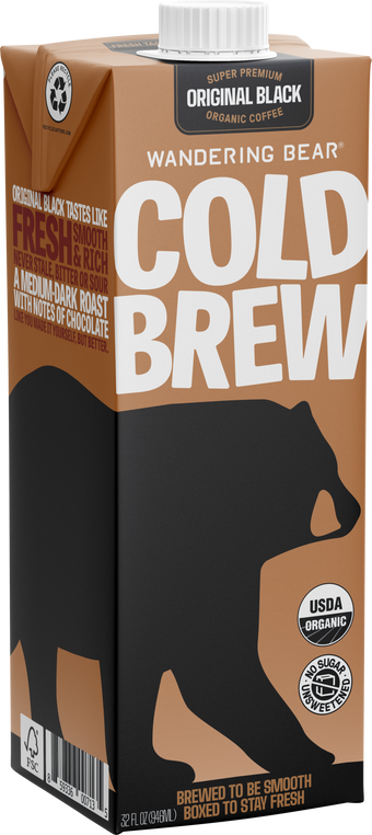 32oz Cold Brew Carton (Bundle Unit) - Straight Black