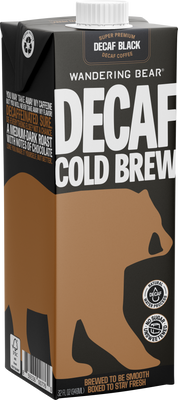 32oz Cold Brew Carton (Bundle Unit) - Decaf Black - 3 Carton Bundle Price