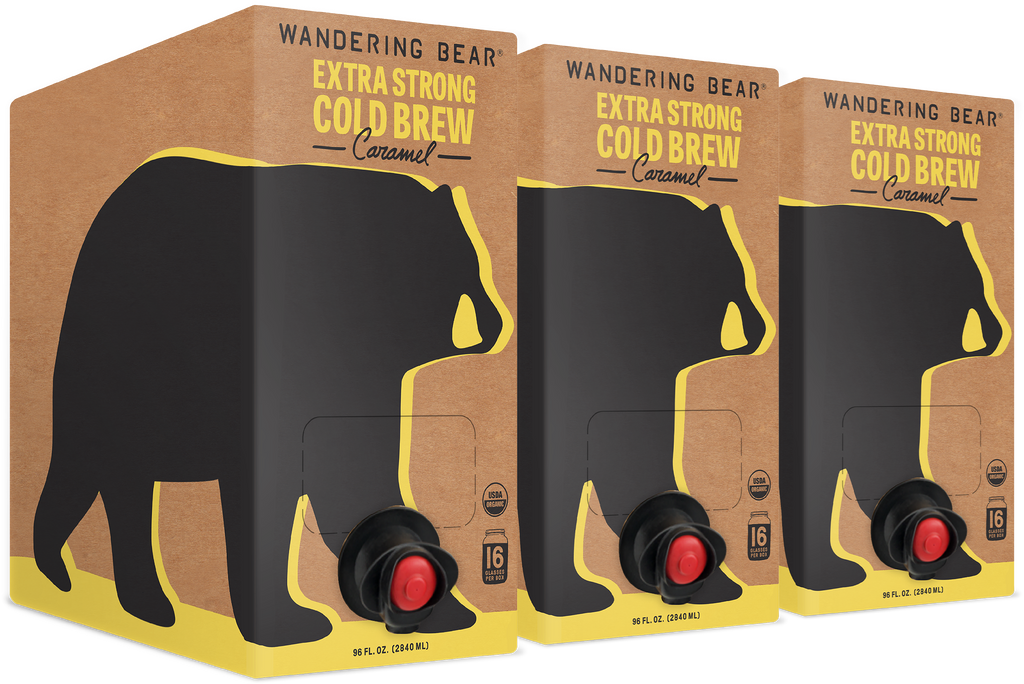 Cold Brew On Tap (3 Boxes 96oz) - Caramel