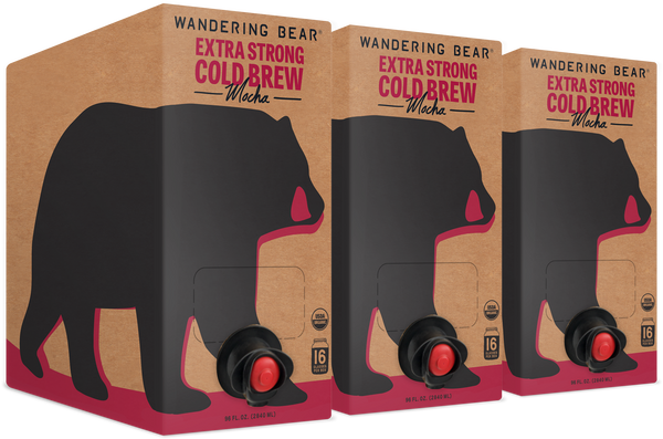 Cold Brew On Tap (3 Boxes 96oz) - Mocha