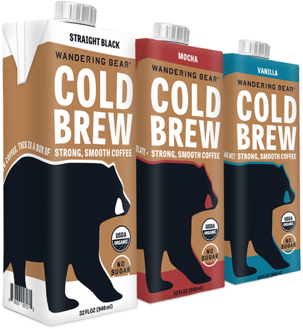 Bestsellers Cold Brew Variety Pack (3 Cartons 32oz)