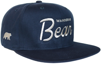 Wandering Bear Flat Bill Hat